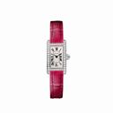 Cartier Tank Americaine Silver Dial Ladies Watch WB710015