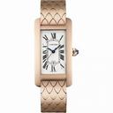 Cartier Tank Americaine Silvered Flinque Dial Ladies Watch W2620032