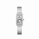 Cartier Tank Americaine Silvered Flinque Dial Ladies Watch WB710013