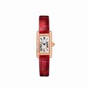 Cartier Tank Americaine Silvered Flinque Dial Ladies Watch WB710014