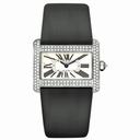 Cartier Tank Divan 18kt White Gold Diamond Mini Ladies Watch WA301271