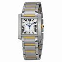 Cartier Tank Francaise 18kt Yellow Gold and Steel Men's Watch W51005Q4