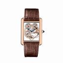 Cartier Tank Louis Skeleton Dial Men's Watch WHTA0002