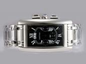 Cartier Tank W26019L1 Mens Yellow Stainless Steel Strap 30x47mm Watch