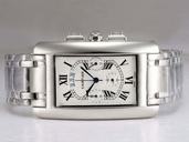 Cartier Tank W26019L1 Womens Quartz Chronograph 30x47mm Watch