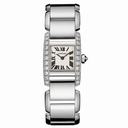 Cartier Tankissime Diamond 18kt White Gold Ladies Watch WE70039H