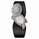Cartier Tortue Secret Silver-toned Flinque Dial Ladies Watch HPI00518