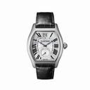 Cartier Tortue Silver Flinque Dial Men's Watch W1556233