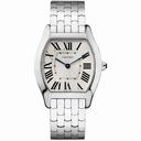 Cartier Tortue Silvered Guilloche Dial Ladies Watch W1556367