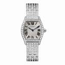 Cartier Tortue Silvered Sunray Effect Fflinque Dial Ladies Watch HPI00778