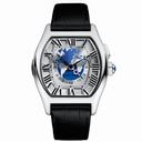 Cartier Tortue XXL Multiple Time Zone Manual Wind 18 kt White Gold Men's Watch W1580050
