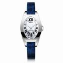 Chopard Classique Femme 18kt White Gold Blue Leather Ladies Watch 127228-1001