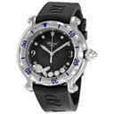 Chopard Happy Beach Diamond Fish Steel Black Unisex Watch 28/8347-8