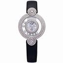 Chopard Happy Diamonds Mother of Pearl Silk Strap Ladies Watch 209341-1001