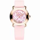 Chopard Happy Sport La Vie En Rose Diamond 18k Rose Gold Ladies Watch 277471-5015