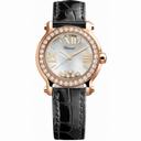 Chopard Happy Sport Mother of Pearl Dial Ladies Watch 27/4189-5005