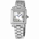 Chopard Happy Sport Square Ladies Watch 278349-3006WHT