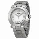 Chopard Happy Sport White with Diamonds Dial Ladies Watch 278477-3013