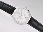 Chopard L.U.C. Classic 161880-0001 Round Black Cow Leather Strap White Dial Watch