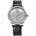 Chopard L.U.C. 1937 Classic Automatic Silver Dial Black Leather Men's Watch 168544-3002