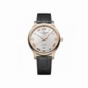 Chopard L.U.C 1937 Classic Silver Sunburst Dial 18 Carat Rose Gold Men's Watch 161937-5001