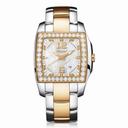 Chopard Two O Ten Mother of Pearl Dial Diamond Two Tone Ladies Watch 108473-9001