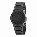 Citizen Axiom Eco Drive Black Dial Black Ion-plated Men's Watch AU1065-58E