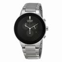 Citizen Axiom Eco-Drive Chronograph Black Dial Stainless Steel Men's Watch AT2240-51E