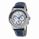 Citizen Calendrier Eco-Drive White Dial Men's Watch BU2020-02A