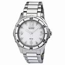 Citizen Ceramic Eco-Drive Diamond White Dial Ladies Watch EM0030-59A