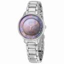 Citizen Circle Of Time Gray Mother of Pearl Stainless Steel Ladies Watch EM0380-81N
