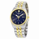 Citizen Corso Eco-Drive Blue Dial Two-Tone Stainless Steel Men's Watch BM7334-58L