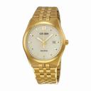 Citizen Corso Eco-Drive Champagne Dial Gold-Tone Stainless Steel Men's Watch BM7332-53P