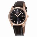Citizen Eco Drive Black Dial Brown Leather Men's Watch AU1043-00E