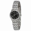 Citizen Eco-Drive Black Dial Stainless Steel Ladies Watch EW1540-54E