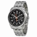 Citizen Eco Drive Black Dial Stainless Steel Men's Watch AT9010-52E