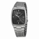 Citizen Eco-Drive Black Dial Stainless Steel Men's Watch AU1070-58E