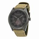 Citizen Eco Drive Black Dial Tan Nylon Strap Men's Watch BV1085-31E