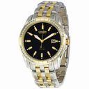 Citizen Eco Drive Black Dial Two Tone Men's Watch BM6814-58E