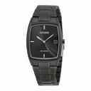 Citizen Eco-Drive Black Stainless Steel Men's Dress Watch AU1077-59H