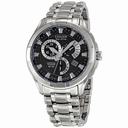 Citizen Eco Drive Calibre 8700 Black Dial Stainless Steel Men's Watch BL8090-51E