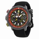Citizen Eco Drive Promaster Black Dial Black Rubber Watch BN5035-02F
