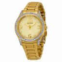Citizen Eco-Drive POV Champagne Dial Gold-tone Ladies Watch EM0232-54P