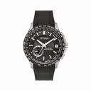 Citizen Eco-Drive Satellite Black Dial Rubber Strap Men's Watch CC3005-00E