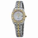 Citizen Paladion Mother of Pearl Dial  Brushed two Tone Stainless Steel Ladies Watch EW1594-55D