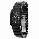 Citizen Palidoro Diamond Black Dial Black IP Stainless Steel Ladies Watch EX1077-51E