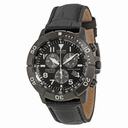 Citizen Perpetual Calendar Chronograph Black Dial Black Leather Men's Watch BL5259-08E