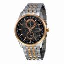Citizen Perpetual Calender Black Dial Two-Tone Stainless Steel Men's Watch AT8116-57E