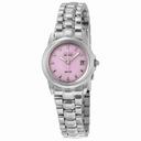 Citizen Silhouette Eco-Drive Pink Dial Stainless Steel Ladies Watch EW1620-57X