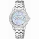 Citizen Silhouette Eco-Drive Mother Of Peral Dial Quartz Ladies Watch FD1030-56Y
